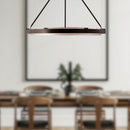 LED Pendant<br /><span style="color:#4AB0CE;">Entrega: 4-10 dias en USA</span><br /><span style="color:#4AB0CE;font-size:60%;">PREGUNTE POR ENTREGA EN PANAMA</span><br />Collection: Duo<br />Finish: Classic Black/Gold Shimmer