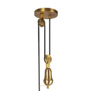 Alora - PD447120BGWL - One Light Pendant - Ellen - Brushed Gold/White Linen