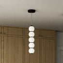 LED Pendant<br /><span style="color:#4AB0CE;">Entrega: 4-10 dias en USA</span><br /><span style="color:#4AB0CE;font-size:60%;">PREGUNTE POR ENTREGA EN PANAMA</span><br />Collection: Bijou<br />Finish: Matte Black/Opal Matte Glass
