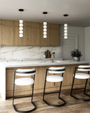 LED Pendant<br /><span style="color:#4AB0CE;">Entrega: 4-10 dias en USA</span><br /><span style="color:#4AB0CE;font-size:60%;">PREGUNTE POR ENTREGA EN PANAMA</span><br />Collection: Bijou<br />Finish: Matte Black/Opal Matte Glass