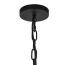 One Light Pendant<br /><span style="color:#4AB0CE;">Entrega: 4-10 dias en USA</span><br /><span style="color:#4AB0CE;font-size:60%;">PREGUNTE POR ENTREGA EN PANAMA</span><br />Collection: Cherise<br />Finish: Matte Black/Glossy Ribbed Opal Glass