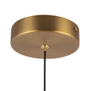 LED Pendant<br /><span style="color:#4AB0CE;">Entrega: 4-10 dias en USA</span><br /><span style="color:#4AB0CE;font-size:60%;">PREGUNTE POR ENTREGA EN PANAMA</span><br />Collection: Arden<br />Finish: Brushed Gold/Opal Glass