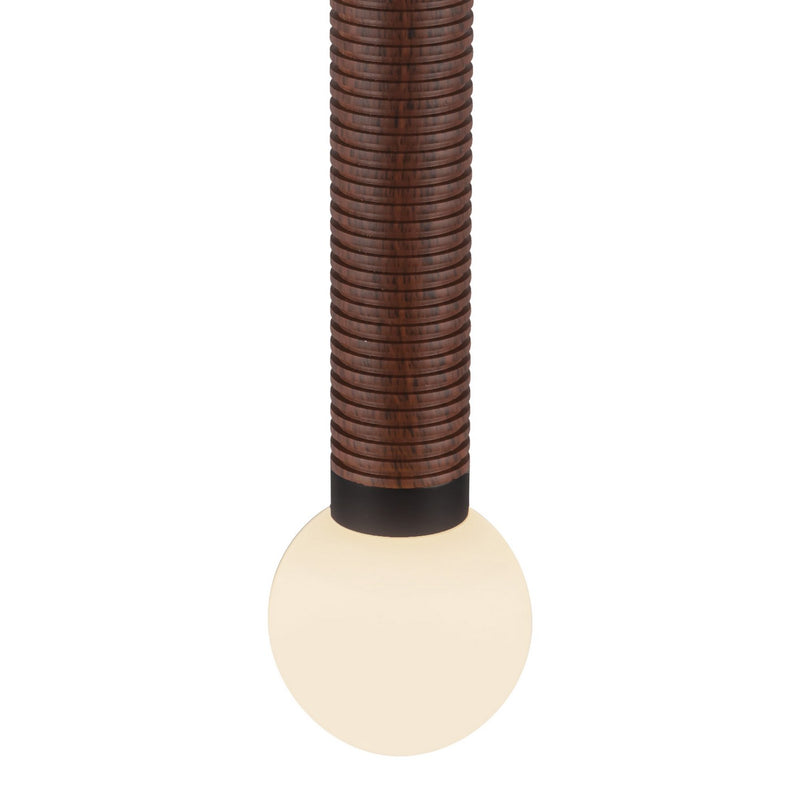 LED Pendant<br /><span style="color:#4AB0CE;">Entrega: 4-10 dias en USA</span><br /><span style="color:#4AB0CE;font-size:60%;">PREGUNTE POR ENTREGA EN PANAMA</span><br />Collection: Arden<br />Finish: Matte Black/Opal Glass