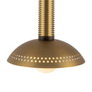 LED Pendant<br /><span style="color:#4AB0CE;">Entrega: 4-10 dias en USA</span><br /><span style="color:#4AB0CE;font-size:60%;">PREGUNTE POR ENTREGA EN PANAMA</span><br />Collection: Arden<br />Finish: Brushed Gold/Opal Glass