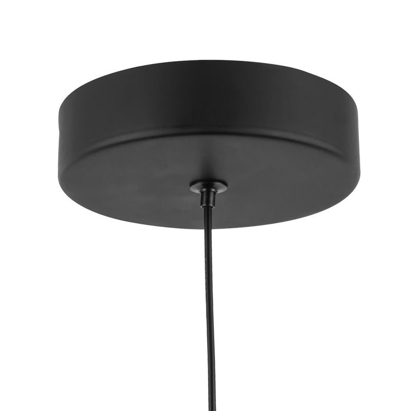 LED Pendant<br /><span style="color:#4AB0CE;">Entrega: 4-10 dias en USA</span><br /><span style="color:#4AB0CE;font-size:60%;">PREGUNTE POR ENTREGA EN PANAMA</span><br />Collection: Arden<br />Finish: Matte Black/Opal Glass