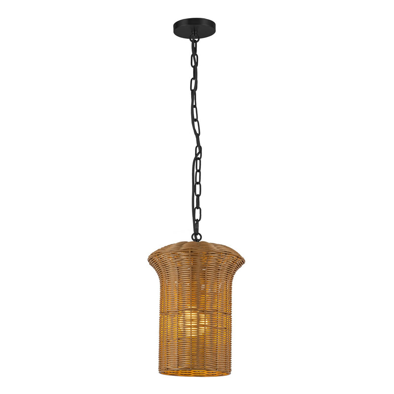 One Light Pendant<br /><span style="color:#4AB0CE;">Entrega: 4-10 dias en USA</span><br /><span style="color:#4AB0CE;font-size:60%;">PREGUNTE POR ENTREGA EN PANAMA</span><br />Collection: Kai<br />Finish: Matte Black