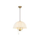 Four Light Pendant<br /><span style="color:#4AB0CE;">Entrega: 4-10 dias en USA</span><br /><span style="color:#4AB0CE;font-size:60%;">PREGUNTE POR ENTREGA EN PANAMA</span><br />Collection: Crosby<br />Finish: Brushed Gold