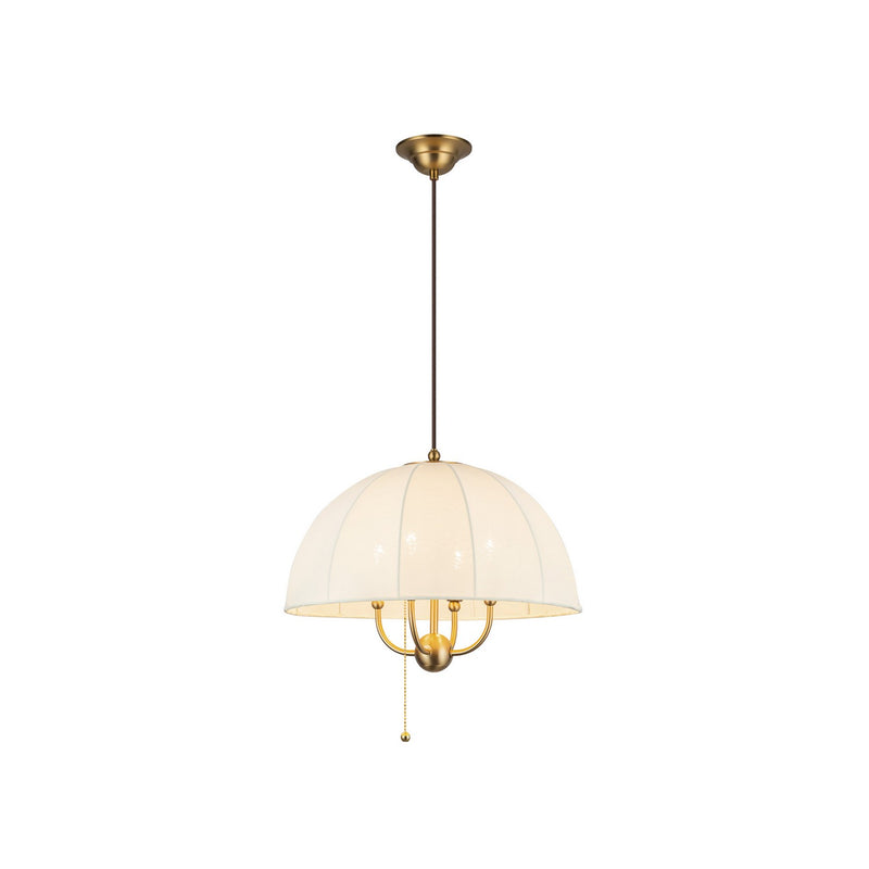 Four Light Pendant<br /><span style="color:#4AB0CE;">Entrega: 4-10 dias en USA</span><br /><span style="color:#4AB0CE;font-size:60%;">PREGUNTE POR ENTREGA EN PANAMA</span><br />Collection: Crosby<br />Finish: Brushed Gold