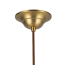 Alora - PD661418BG - Four Light Pendant - Crosby - Brushed Gold