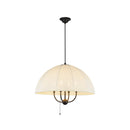 Four Light Pendant<br /><span style="color:#4AB0CE;">Entrega: 4-10 dias en USA</span><br /><span style="color:#4AB0CE;font-size:60%;">PREGUNTE POR ENTREGA EN PANAMA</span><br />Collection: Crosby<br />Finish: Matte Black