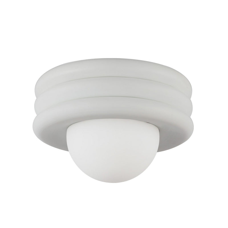 One Light Semi-Flush Mount<br /><span style="color:#4AB0CE;">Entrega: 4-10 dias en USA</span><br /><span style="color:#4AB0CE;font-size:60%;">PREGUNTE POR ENTREGA EN PANAMA</span><br />Collection: Harvey<br />Finish: Antique White