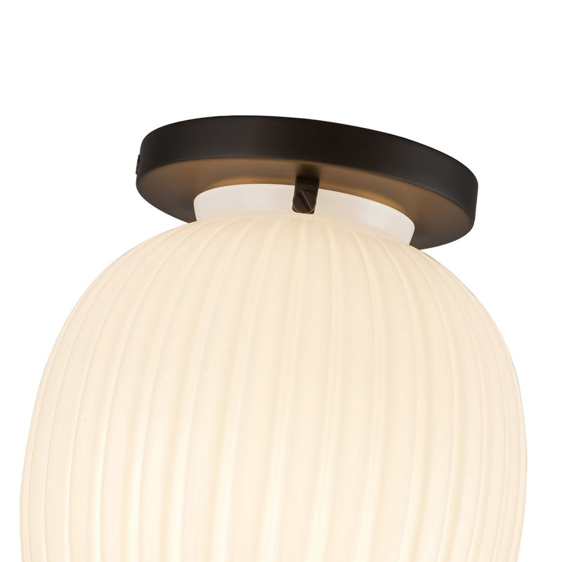 One Light Semi-Flush Mount<br /><span style="color: