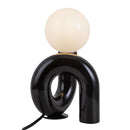 One Light Table Lamp<br /><span style="color:#4AB0CE;">Entrega: 4-10 dias en USA</span><br /><span style="color:#4AB0CE;font-size:60%;">PREGUNTE POR ENTREGA EN PANAMA</span><br />Collection: Sadie<br />Finish: Gloss Black