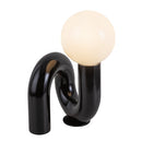 One Light Table Lamp<br /><span style="color:#4AB0CE;">Entrega: 4-10 dias en USA</span><br /><span style="color:#4AB0CE;font-size:60%;">PREGUNTE POR ENTREGA EN PANAMA</span><br />Collection: Sadie<br />Finish: Gloss Black