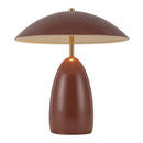 LED Table Lamp<br /><span style="color:#4AB0CE;">Entrega: 4-10 dias en USA</span><br /><span style="color:#4AB0CE;font-size:60%;">PREGUNTE POR ENTREGA EN PANAMA</span><br />Collection: Poppy<br />Finish: Burgundy