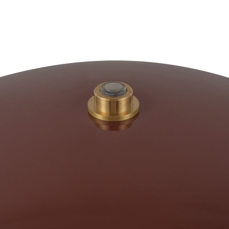 Alora - TL437012BGD - LED Table Lamp - Poppy - Burgundy