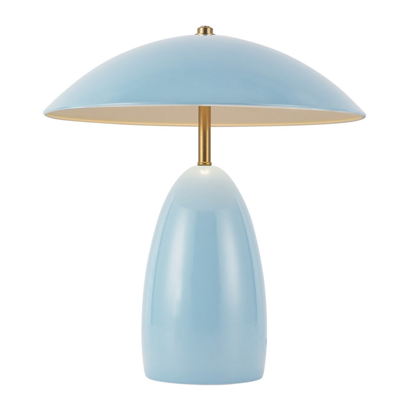 LED Table Lamp<br /><span style="color:#4AB0CE;">Entrega: 4-10 dias en USA</span><br /><span style="color:#4AB0CE;font-size:60%;">PREGUNTE POR ENTREGA EN PANAMA</span><br />Collection: Poppy<br />Finish: Cerulean