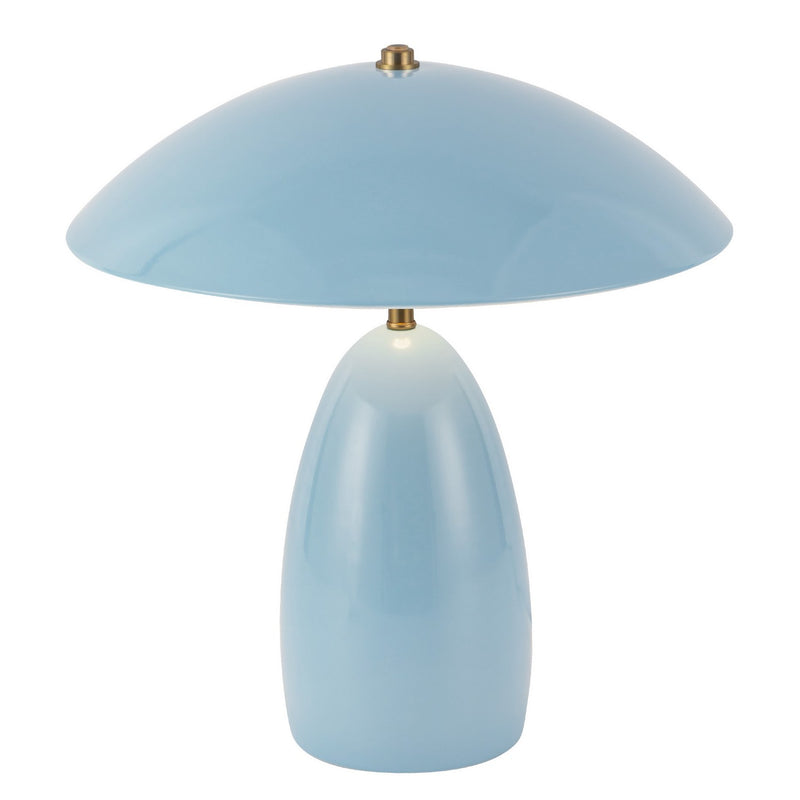 LED Table Lamp<br /><span style="color:#4AB0CE;">Entrega: 4-10 dias en USA</span><br /><span style="color:#4AB0CE;font-size:60%;">PREGUNTE POR ENTREGA EN PANAMA</span><br />Collection: Poppy<br />Finish: Cerulean