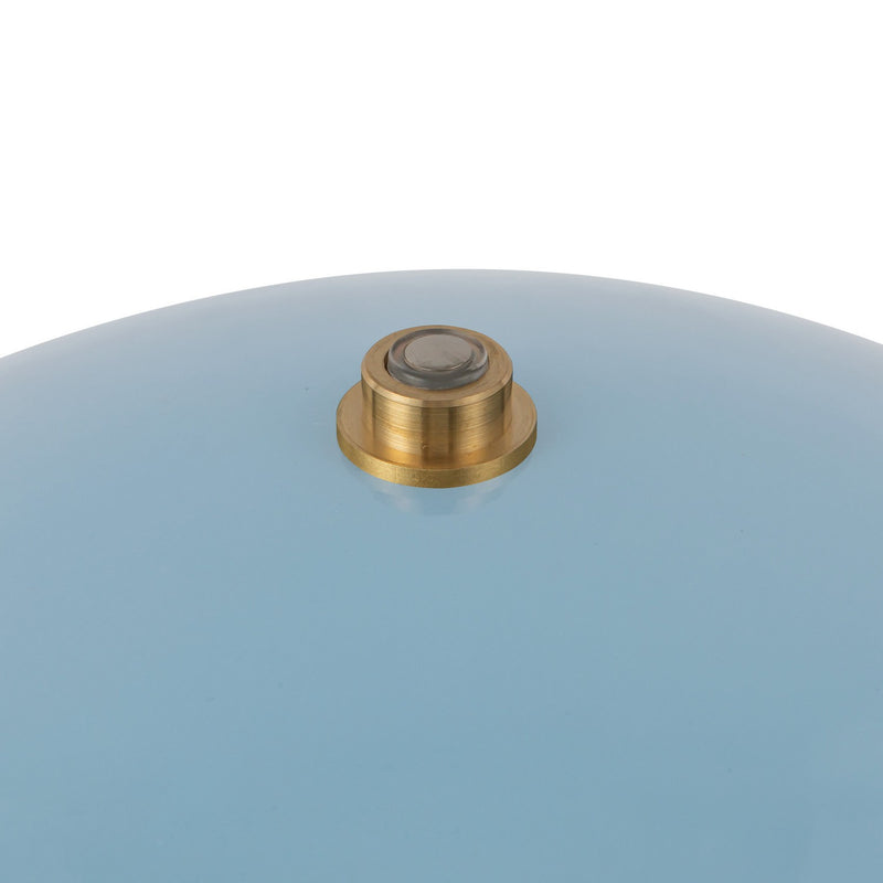 LED Table Lamp<br /><span style="color:#4AB0CE;">Entrega: 4-10 dias en USA</span><br /><span style="color:#4AB0CE;font-size:60%;">PREGUNTE POR ENTREGA EN PANAMA</span><br />Collection: Poppy<br />Finish: Cerulean