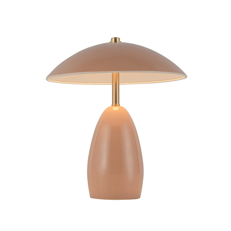 LED Table Lamp<br /><span style="color:#4AB0CE;">Entrega: 4-10 dias en USA</span><br /><span style="color:#4AB0CE;font-size:60%;">PREGUNTE POR ENTREGA EN PANAMA</span><br />Collection: Poppy<br />Finish: Peach