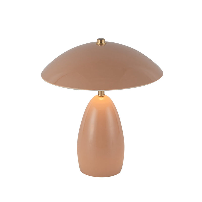 LED Table Lamp<br /><span style="color:#4AB0CE;">Entrega: 4-10 dias en USA</span><br /><span style="color:#4AB0CE;font-size:60%;">PREGUNTE POR ENTREGA EN PANAMA</span><br />Collection: Poppy<br />Finish: Peach