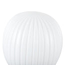 Alora - TL579107BGGR - One Light Table Lamp - Cherise - Brushed Gold/Glossy Ribbed Opal Glass