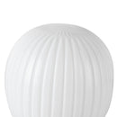 Alora - TL579107MBGR - One Light Table Lamp - Cherise - Matte Black/Glossy Ribbed Opal Glass