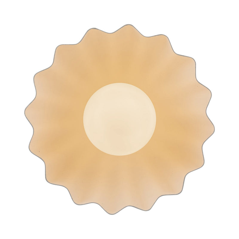 LED Wall/Vanity<br /><span style="color:#4AB0CE;">Entrega: 4-10 dias en USA</span><br /><span style="color:#4AB0CE;font-size:60%;">PREGUNTE POR ENTREGA EN PANAMA</span><br />Collection: Soleil<br />Finish: Antique White/Opal Glass