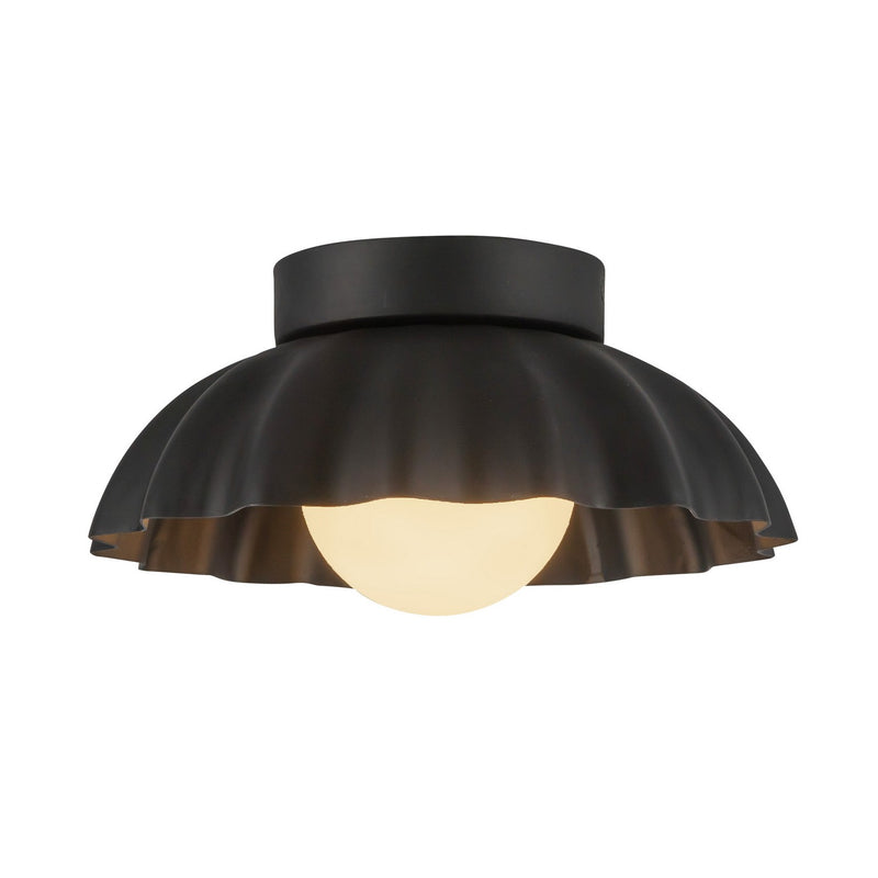 LED Wall/Vanity<br /><span style="color:#4AB0CE;">Entrega: 4-10 dias en USA</span><br /><span style="color:#4AB0CE;font-size:60%;">PREGUNTE POR ENTREGA EN PANAMA</span><br />Collection: Soleil<br />Finish: Matte Black/Opal Glass