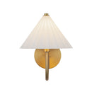 One Light Vanity<br /><span style="color:#4AB0CE;">Entrega: 4-10 dias en USA</span><br /><span style="color:#4AB0CE;font-size:60%;">PREGUNTE POR ENTREGA EN PANAMA</span><br />Collection: Serena<br />Finish: Aged Gold/Opal Glass