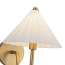 One Light Vanity<br /><span style="color:#4AB0CE;">Entrega: 4-10 dias en USA</span><br /><span style="color:#4AB0CE;font-size:60%;">PREGUNTE POR ENTREGA EN PANAMA</span><br />Collection: Serena<br />Finish: Aged Gold/Opal Glass