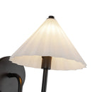One Light Vanity<br /><span style="color:#4AB0CE;">Entrega: 4-10 dias en USA</span><br /><span style="color:#4AB0CE;font-size:60%;">PREGUNTE POR ENTREGA EN PANAMA</span><br />Collection: Serena<br />Finish: Matte Black/Opal Glass