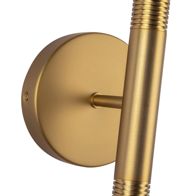 Alora - WV612223BGOP-UNV - LED Wall/Vanity - Arden - Brushed Gold/Opal Glass