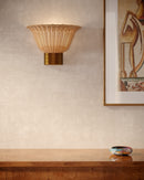 One Light Vanity<br /><span style="color:#4AB0CE;">Entrega: 4-10 dias en USA</span><br /><span style="color:#4AB0CE;font-size:60%;">PREGUNTE POR ENTREGA EN PANAMA</span><br />Collection: Rancho<br />Finish: Brushed Gold
