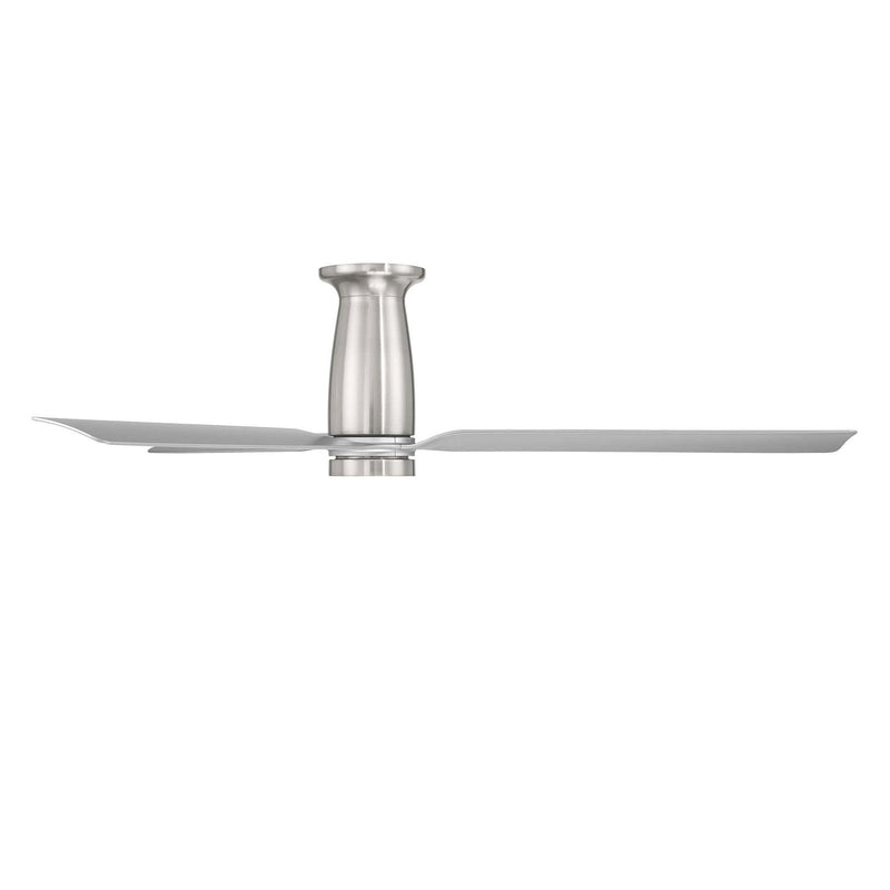 52"Ceiling Fan<br /><span style="color:#4AB0CE;">Entrega: 4-10 dias en USA</span><br /><span style="color:#4AB0CE;font-size:60%;">PREGUNTE POR ENTREGA EN PANAMA</span><br />Collection: Smooth<br />Finish: Brushed Nickel/Silver
