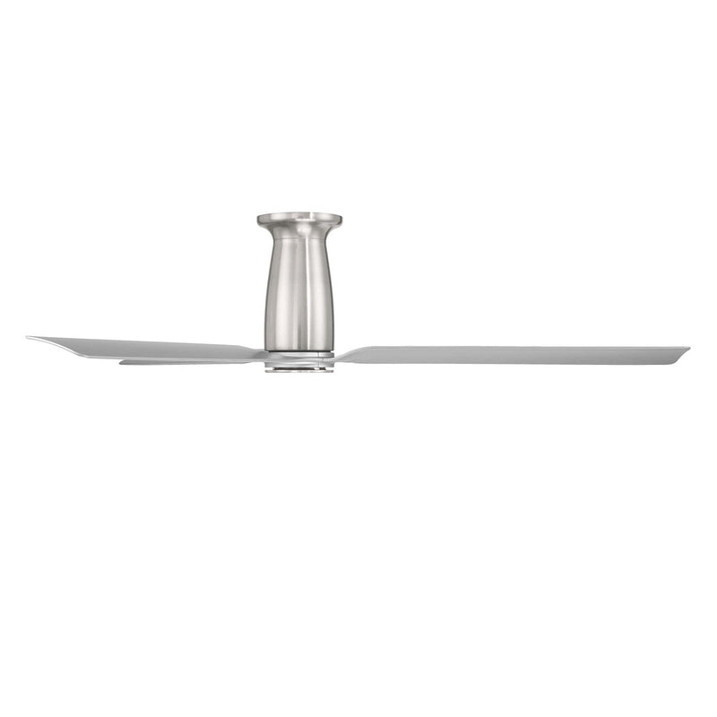 52"Ceiling Fan<br /><span style="color:#4AB0CE;">Entrega: 4-10 dias en USA</span><br /><span style="color:#4AB0CE;font-size:60%;">PREGUNTE POR ENTREGA EN PANAMA</span><br />Collection: Smooth<br />Finish: Brushed Nickel/Silver