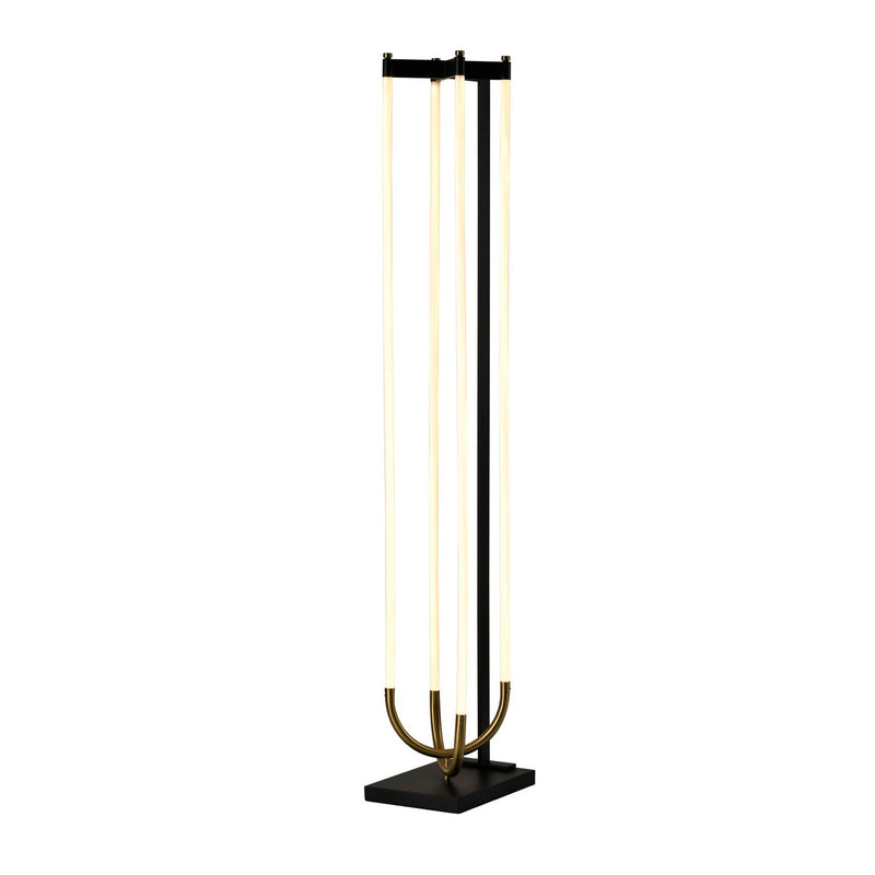 LED Floor Lamp<br /><span style="color:#4AB0CE;">Entrega: 4-10 dias en USA</span><br /><span style="color:#4AB0CE;font-size:60%;">PREGUNTE POR ENTREGA EN PANAMA</span><br />Collection: Cascata<br />Finish: Black, Brushed Brass
