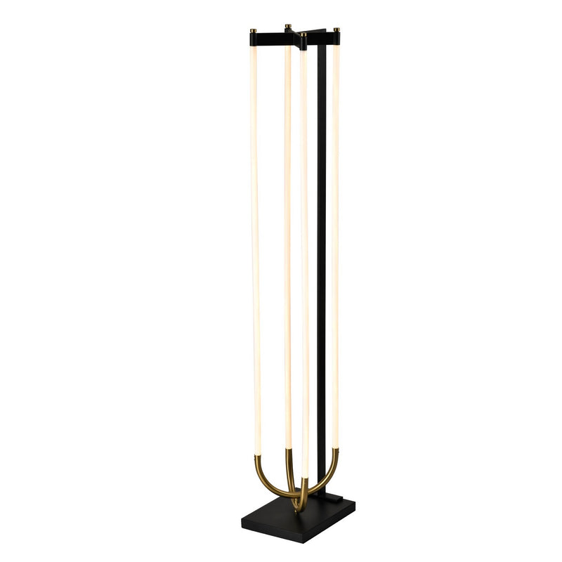 LED Floor Lamp<br /><span style="color:#4AB0CE;">Entrega: 4-10 dias en USA</span><br /><span style="color:#4AB0CE;font-size:60%;">PREGUNTE POR ENTREGA EN PANAMA</span><br />Collection: Cascata<br />Finish: Black, Brushed Brass