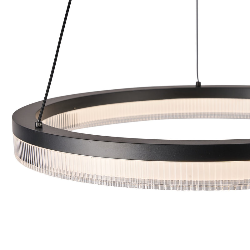 Artcraft Canada - AC6832BK - LED Pendant - Ari - Black