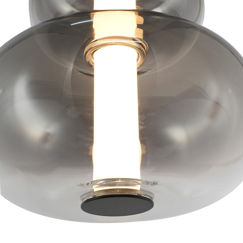LED Pendant<br /><span style="color:#4AB0CE;">Entrega: 4-10 dias en USA</span><br /><span style="color:#4AB0CE;font-size:60%;">PREGUNTE POR ENTREGA EN PANAMA</span><br />Collection: Astra<br />Finish: Black