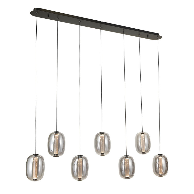 LED Island Pendant<br /><span style="color:#4AB0CE;">Entrega: 4-10 dias en USA</span><br /><span style="color:#4AB0CE;font-size:60%;">PREGUNTE POR ENTREGA EN PANAMA</span><br />Collection: Vega<br />Finish: Black