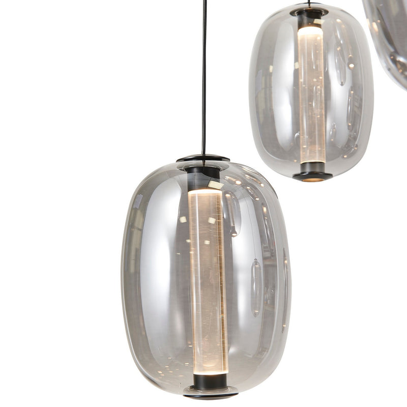 Artcraft Canada - AC6957SM - LED Island Pendant - Vega - Black