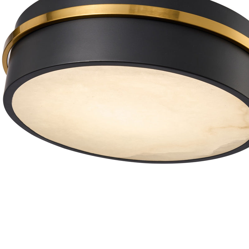 LED Flush Mount<br /><span style="color:#4AB0CE;">Entrega: 4-10 dias en USA</span><br /><span style="color:#4AB0CE;font-size:60%;">PREGUNTE POR ENTREGA EN PANAMA</span><br />Collection: Dax<br />Finish: Black, Brass
