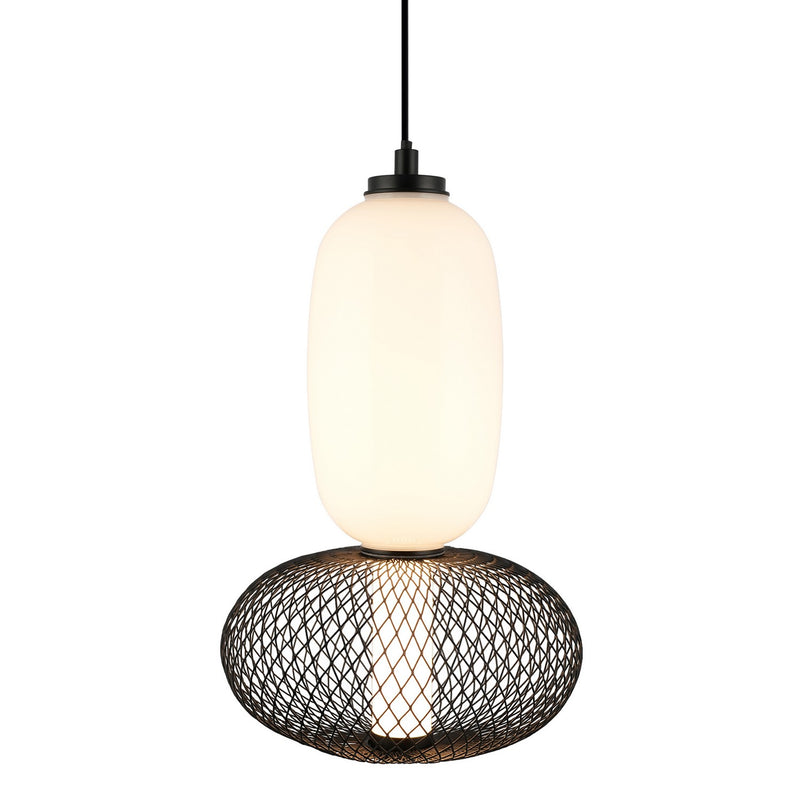 LED Pendant<br /><span style="color:#4AB0CE;">Entrega: 4-10 dias en USA</span><br /><span style="color:#4AB0CE;font-size:60%;">PREGUNTE POR ENTREGA EN PANAMA</span><br />Collection: Ace<br />Finish: Black