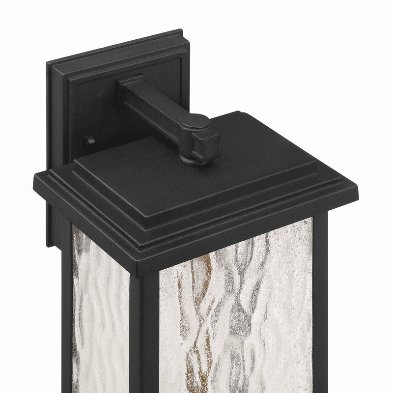 Two Light Outdoor Wall Sconce<br /><span style="color:#4AB0CE;">Entrega: 4-10 dias en USA</span><br /><span style="color:#4AB0CE;font-size:60%;">PREGUNTE POR ENTREGA EN PANAMA</span><br />Collection: Estate<br />Finish: Black, Brass