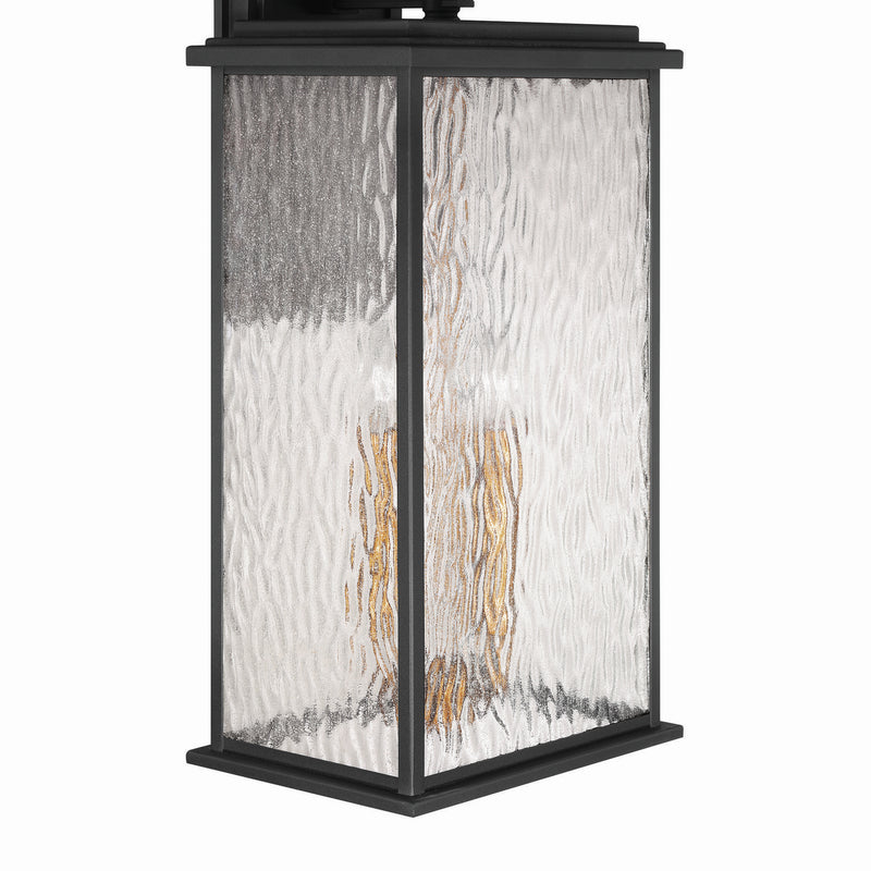 Four Light Outdoor Wall Sconce<br /><span style="color:#4AB0CE;">Entrega: 4-10 dias en USA</span><br /><span style="color:#4AB0CE;font-size:60%;">PREGUNTE POR ENTREGA EN PANAMA</span><br />Collection: Estate<br />Finish: Black, Brass