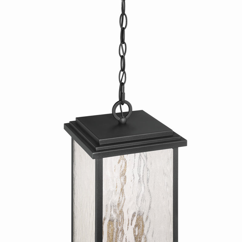 Artcraft Canada - AC9275BK - Three Light Outdoor Pendant - Estate - Black, Brass
