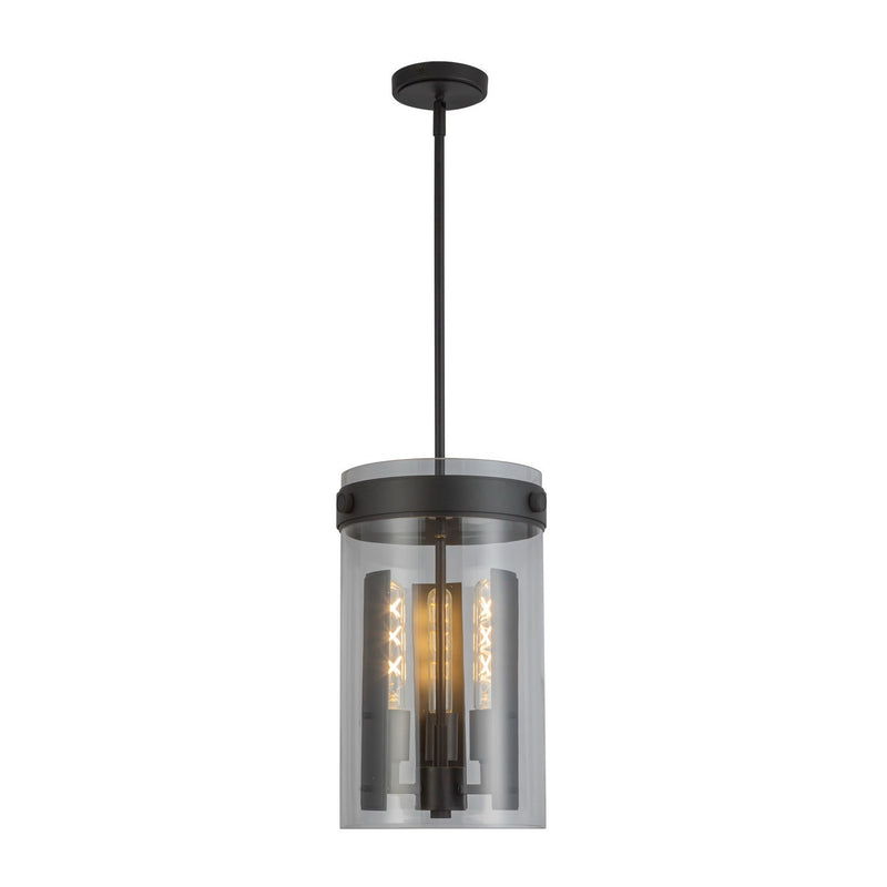Three Light Pendant<br /><span style="color:#4AB0CE;">Entrega: 4-10 dias en USA</span><br /><span style="color:#4AB0CE;font-size:60%;">PREGUNTE POR ENTREGA EN PANAMA</span><br />Collection: Dahlia<br />Finish: Black