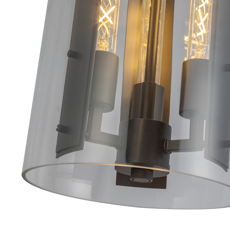 Artcraft Canada - AC10051BK - Three Light Pendant - Dahlia - Black