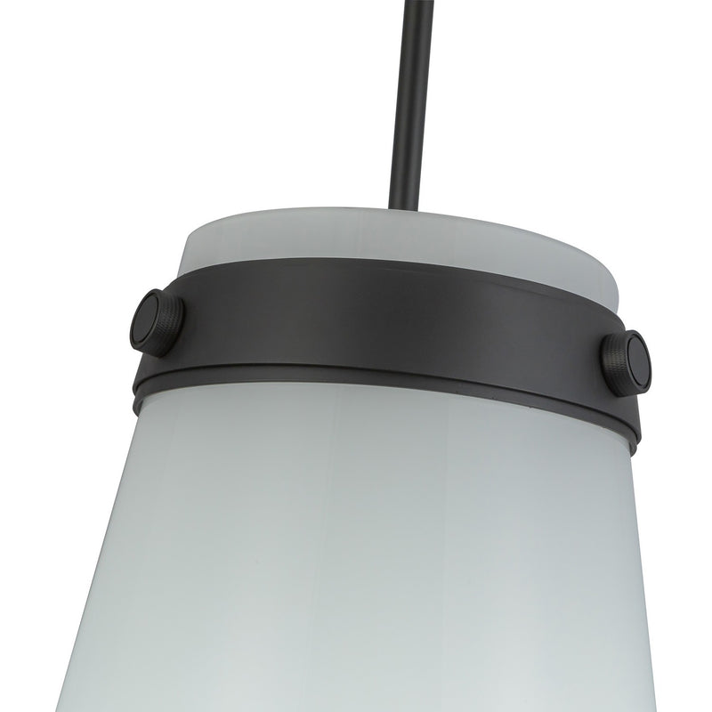 Artcraft Canada - AC10640BK - One Light Pendant - Dahlia - Black